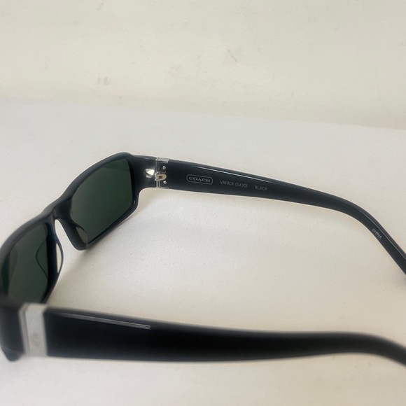 Coach Varick LC  (430) Rectangular Sunglasses Black W/Case OS. Unisex - Picture 4 of 16
